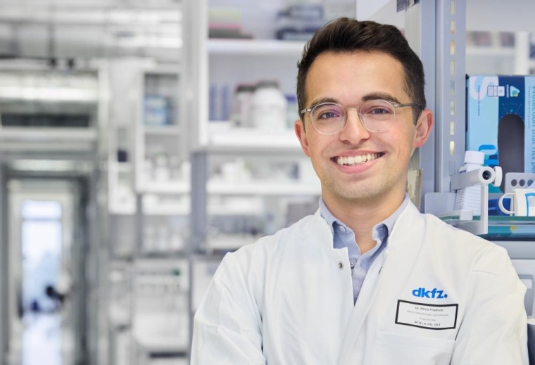 Mirco Julian Friedrich vom Deutschen Krebsforschungszentrum (DKFZ), Foto: DKFZ