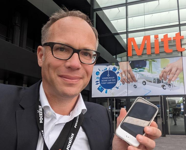 Christoph Janeba, General Manager Germany bei Pocketalk