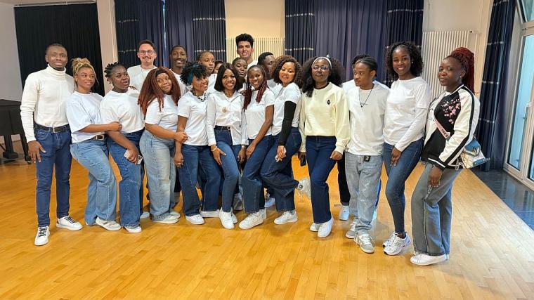 Azubi-Chor, die „Asklepios Schildautal Singers“