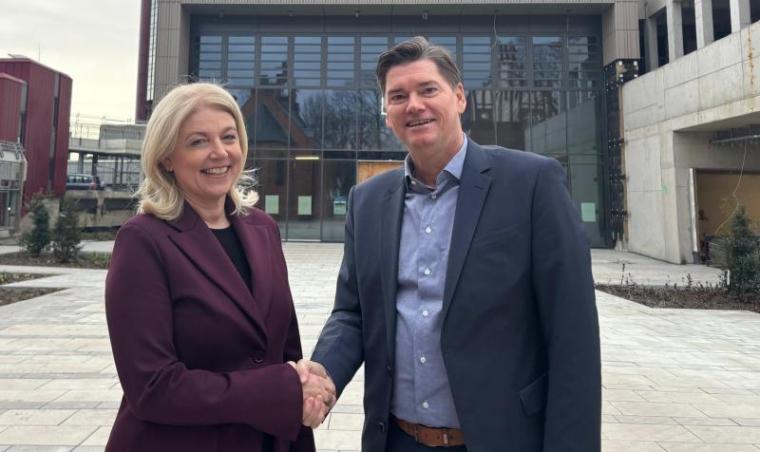 Zukünftig Doppelspitze in der Geschäftsführung am Klinikum Bielefeld: Zum 1....