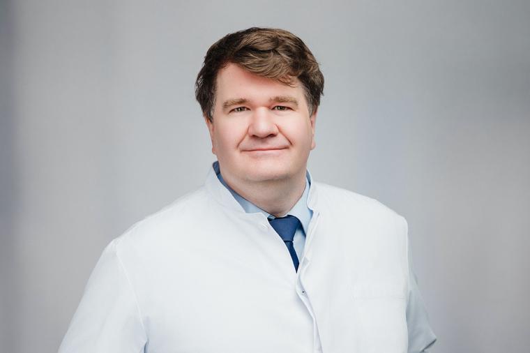 Florian Elger Chefarzt des neuen Gefäßzentrums der DRK Kliniken Berlin
