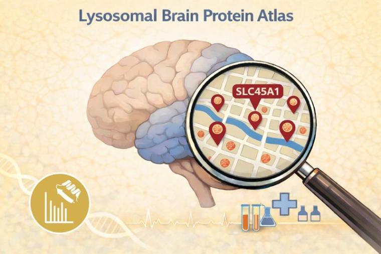Lysosomen-Atlas des Gehirns: Erstmals wurde ein umfassender zelltypspezifischer...