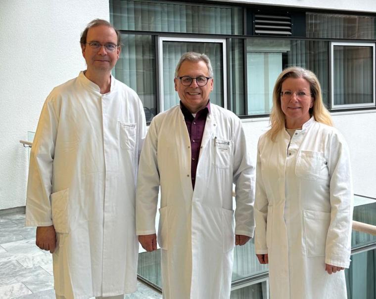 Dr. med. Volker Thäle, Dr. med. Uwe Köhler und Dr. med. Liane Logé