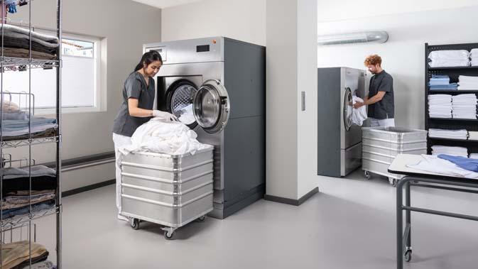 Die neuen Waschmaschinen punkten mit über 90 Programmen, die in...