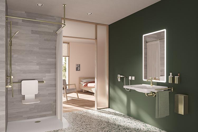 Die Sanitärsysteme und Accessoires von Hewi gibt es in verschiedenen neuen...