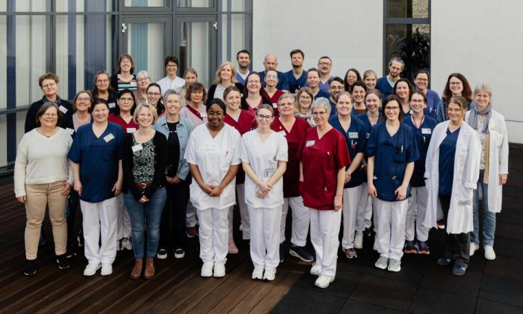 Ein Teil des Teams rund um die Kinder- und Jugendmedizin der Städtischen...