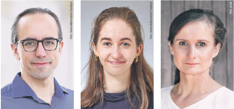 Prof. Dr. Janne Vehreschild (links), Isabel Bröhl (Mitte), Dr. Margarete...