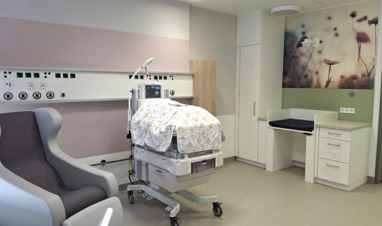 Auf der neuen Station für Früh- und kranke Neugeborene im St....