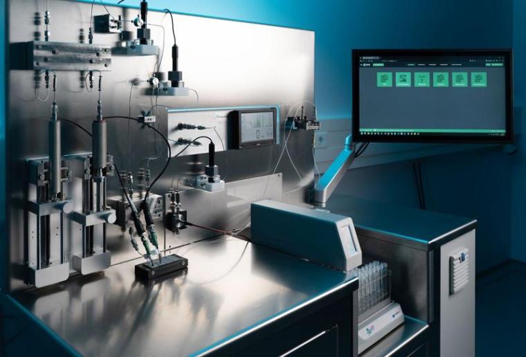 Screening-Anlage zur automatisierten und digital gesteuerten Herstellung