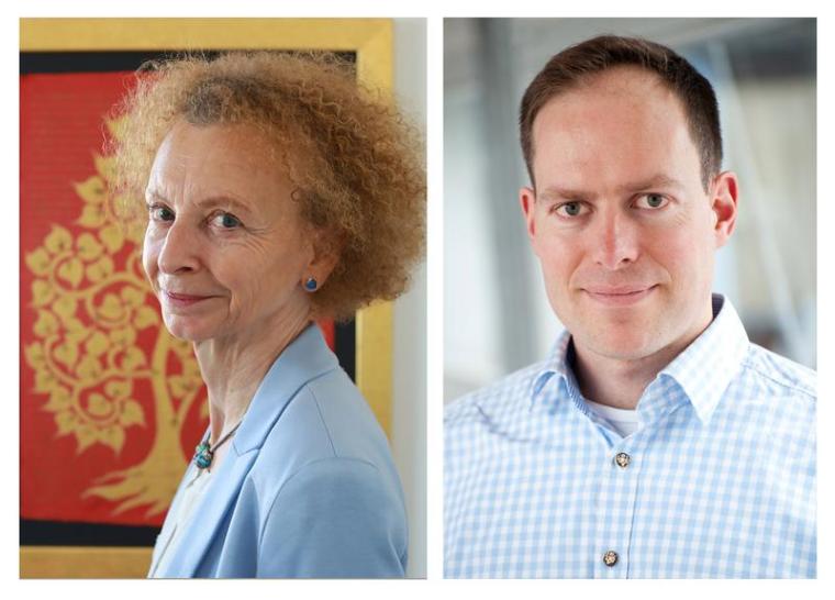 Prof. Lisa Wiesmüller und Prof. Christof Gebhardt