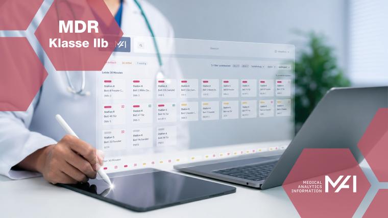 Die klinische Entscheidungsunterstützungslösung MedHelpr der Medical AI...