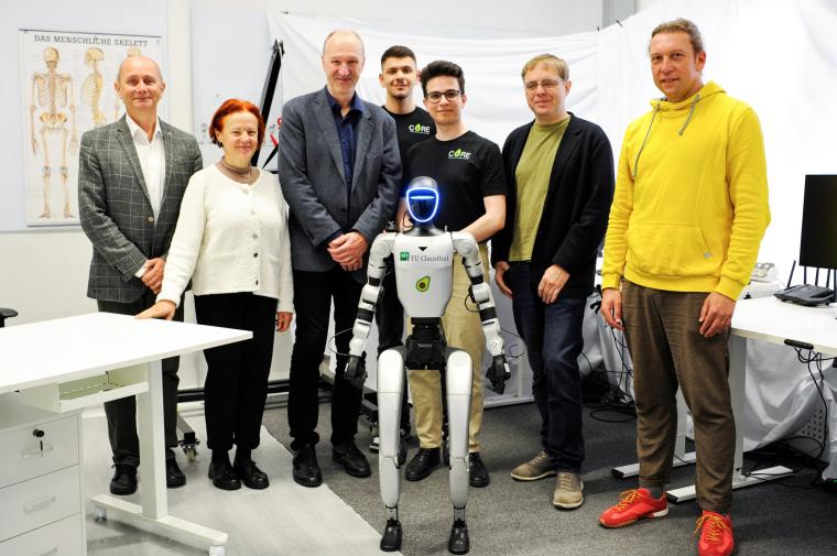 Eröffnung der CORE Labs (v.l.): Dr. Christian Săcărea, Dr. Brigitte Breckner...