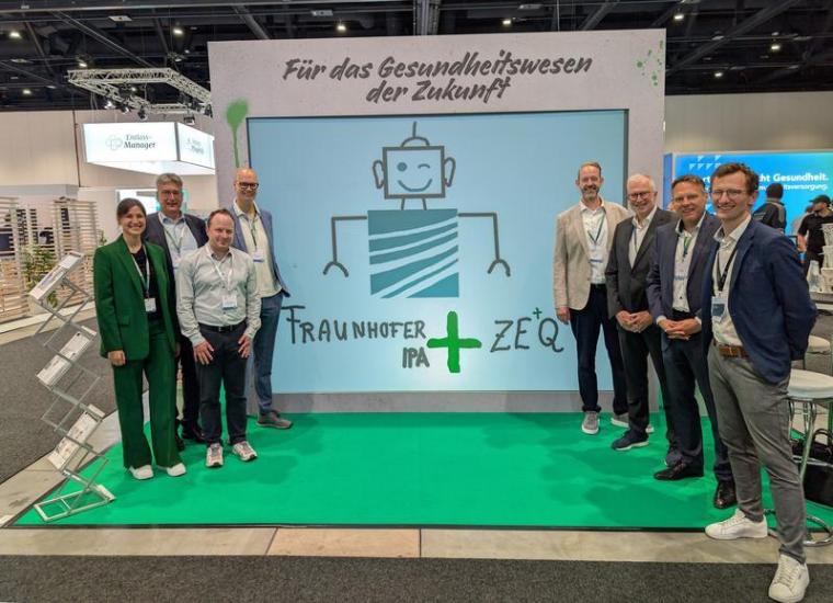 Das Fraunhofer IPA und ZEQ arbeiten jetzt strategisch zusammen, um Roboter für...