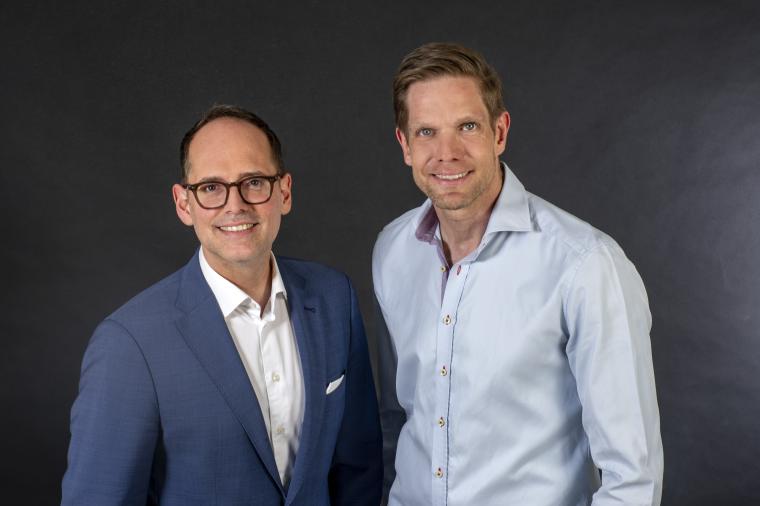Partnerschaftliche Doppelspitze: Prof. Dr. med. Florian Straube (l.) und Dr....