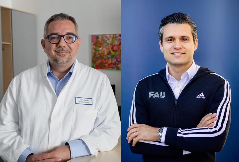 Erhalten jeweils über 1,5 Mio. Euro: PD Dr. Dr. Angelos Karlas (l.), Facharzt...