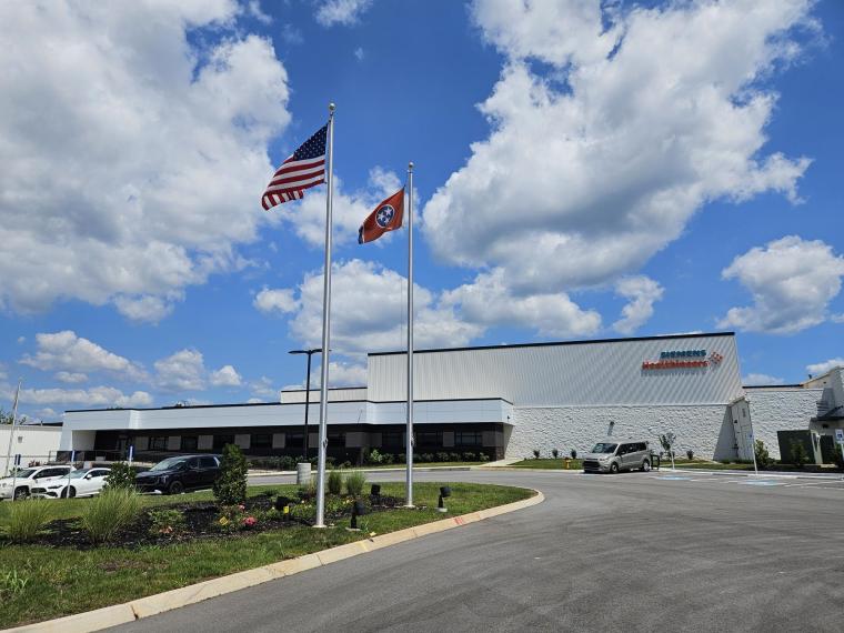 Das PET-Detektorzentrum von Siemens Healthineers in Rockford, Tennessee, USA...