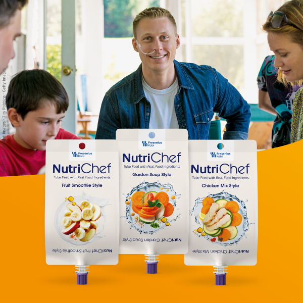 NutriChef: Die neue vollbilanzierte Sondennahrung von Fresenius Kabi kombiniert...