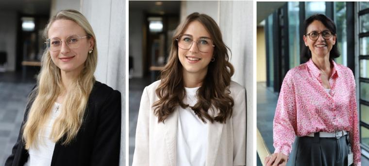 Sandra Roccuzzo (links), stv. Leiterin des Projekts zum Roll-out des digitalen...