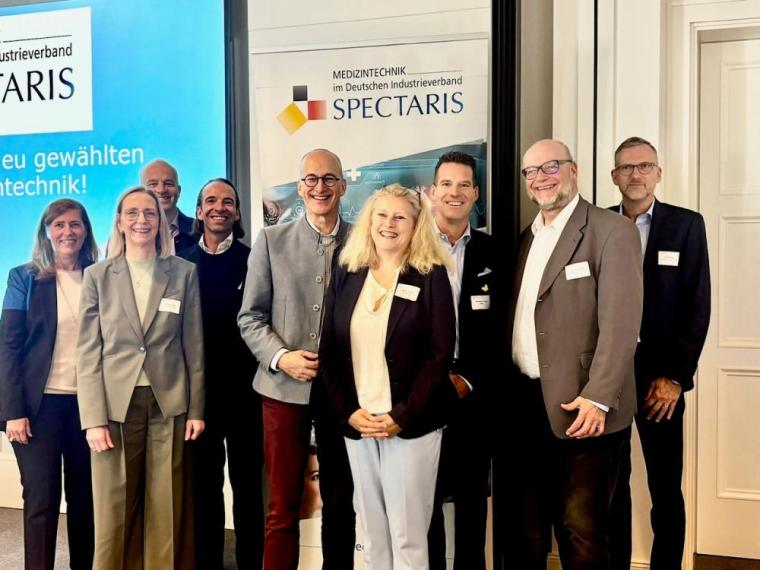 Der neu gewählte Vorstand der Spectaris-Medizintechnik (v. l.): Dr. Gabriela...