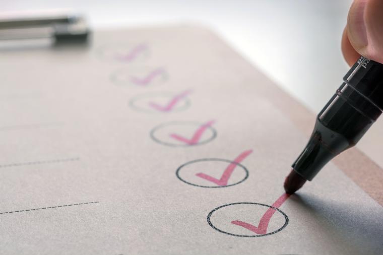 Mehr als ein Haken auf der Checkliste
