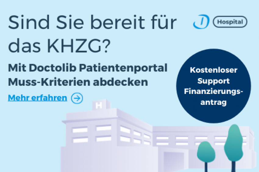 So Setzen Sie Das Patientenportal Für Ihr Krankenhaus Um [KHZG ...