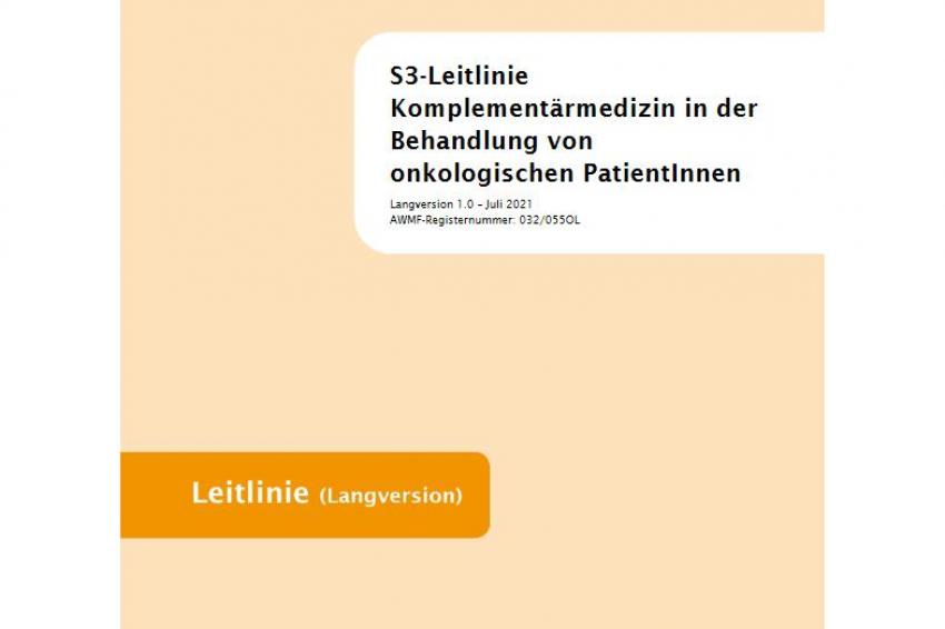 S3-Leitlinie Zur Komplementärmedizinischen Behandlung Von Onkologischen ...