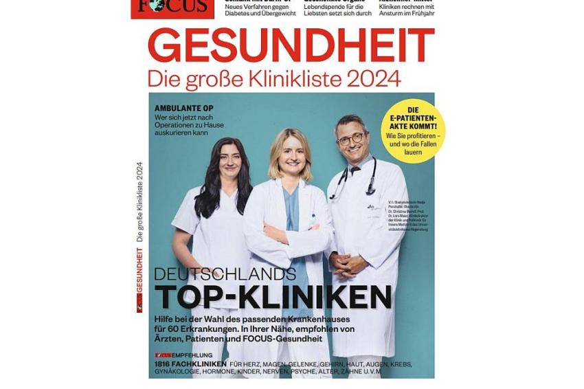 Universitätsklinikum Bonn In Der Focus-Klinikliste 2024 Wieder Auf Dem ...