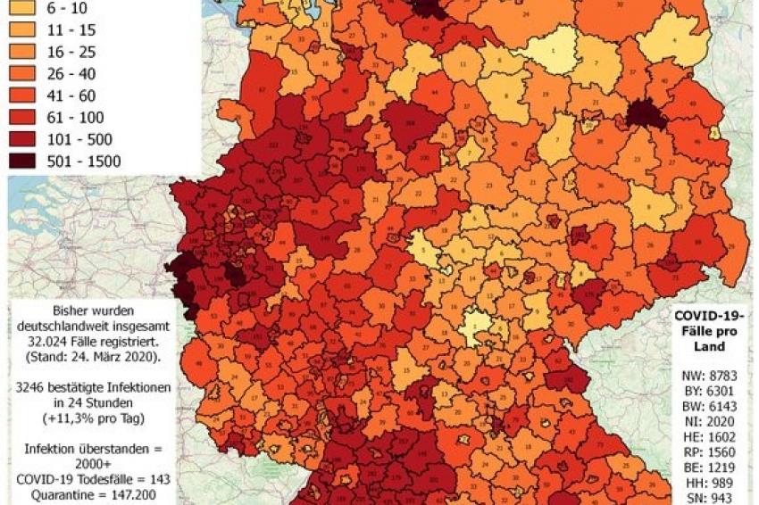 Datenanalyse: Ausbreitung Des Coronavirus In Deutschland | Management ...